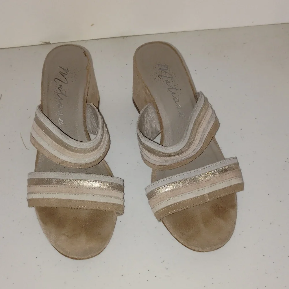 Matisse Bonita Open Toe Heeled Tan Sandal Size 7 Womens
